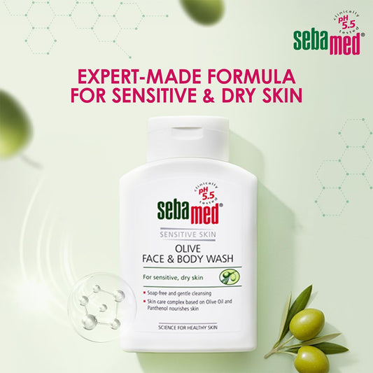 Sebamed Olive Face & Body Wash 200 ml