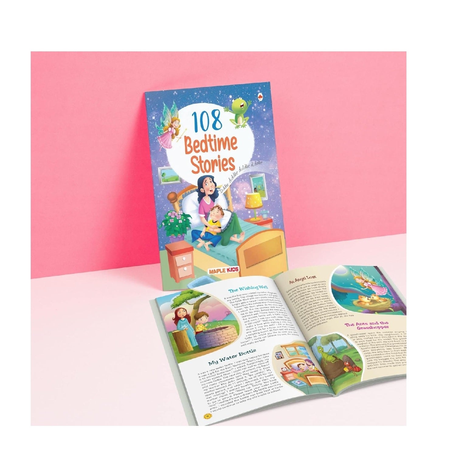 108 Bedtime Stories (Illustrated) - Story Book for Kids