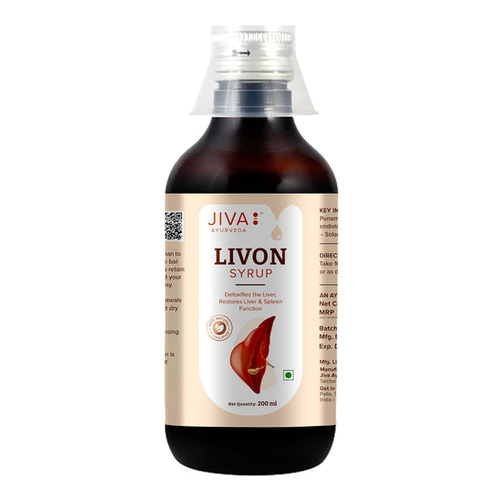 Jiva Livon Syrup For Liver Helps To Promote Digestion - 200ml