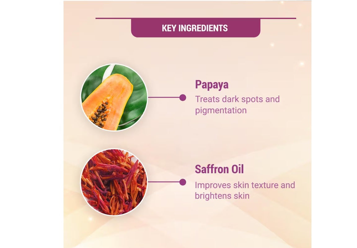 Lotus Herbals PapayaGlow Facial Kit - 268 gm