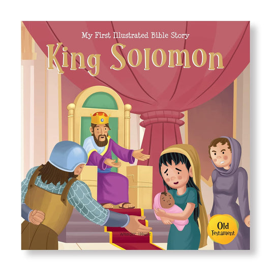 My First Illustrated Bible Story: King Solomon Paperback  Book