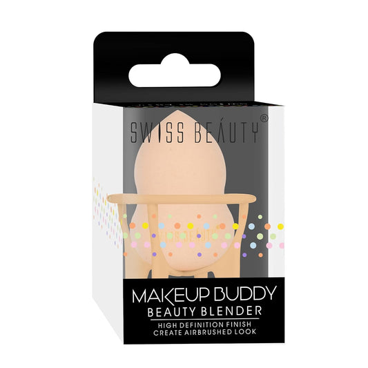 Swiss Beauty Makeup Buddy Beauty Blender for Face Makeup | Reusable Multi-Use Sponge | Flawless & Airbrushed Finish | Soft & Blendable | Shade 01