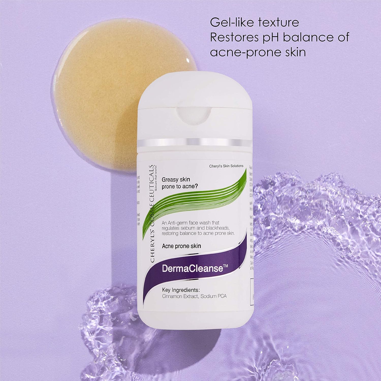 Cheryl’s Cosmeceuticals Derma Cleanse Face Wash (80g) For Acne Prone Skin
