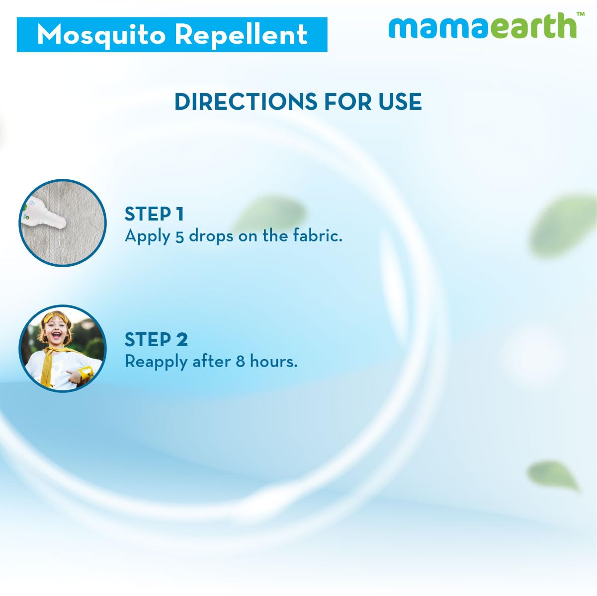 Mamaearth Anti Mosquito Fabric Roll On 8ml. DEET Free.
