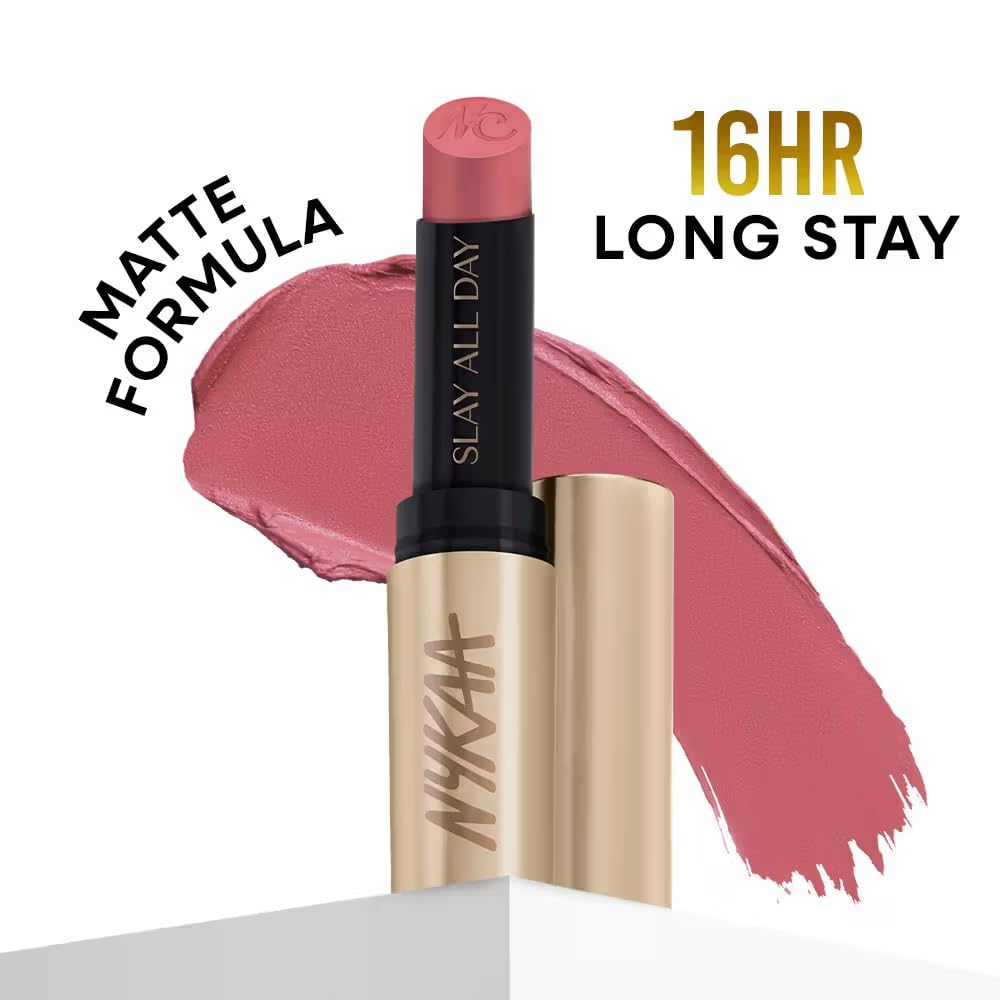 Nykaa Matte to Last No Transfer Long Lasting Lipstick (3.5g)