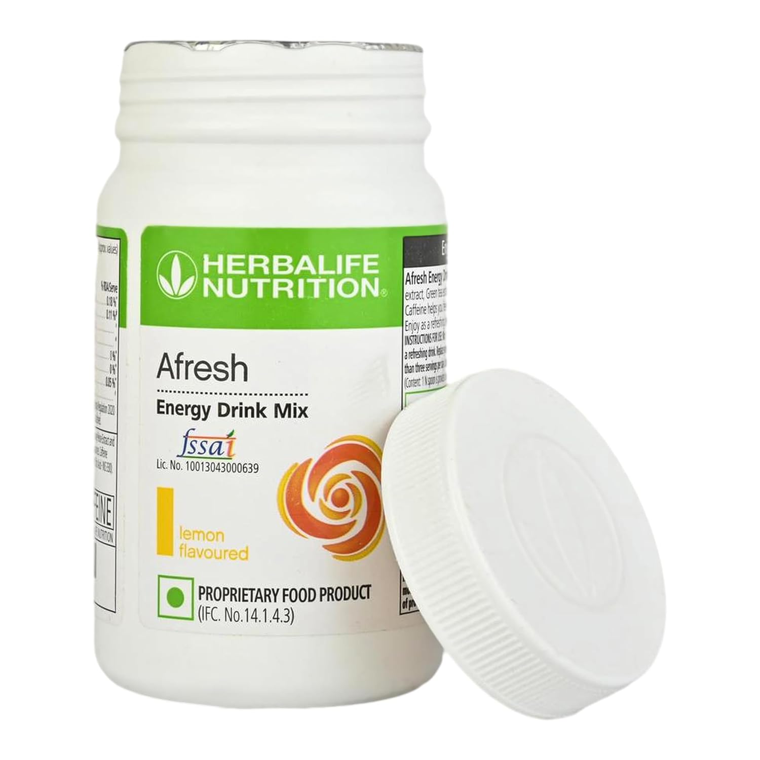 Herbalife Afresh Energy Drink Mix - 50 gm - Lemon