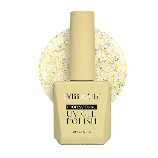 Swiss Beauty Professional Uv Gel Nail Polish, Matte Finish - (Shade-34, 15Ml)