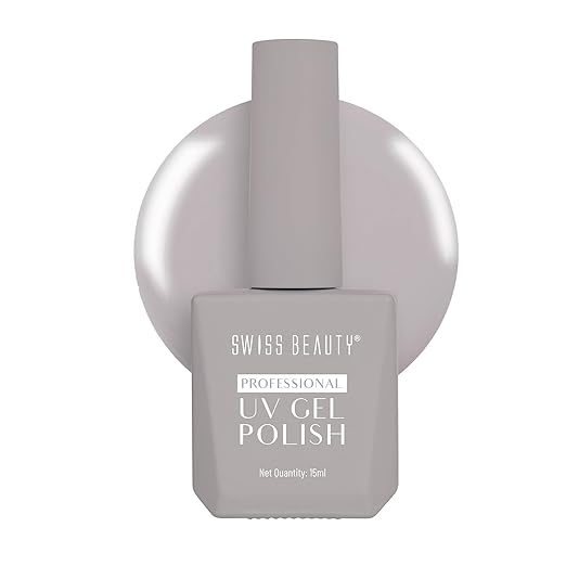 Swiss Beauty Professional Uv Gel Nail Polish, Matte Finish - (Shade-10, 15Ml)
