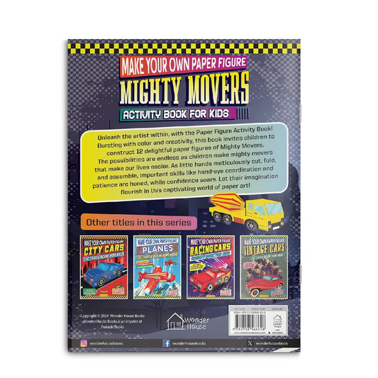 Make Your Own Paper Figure – Mighty Movers (Activity Book for Kids)