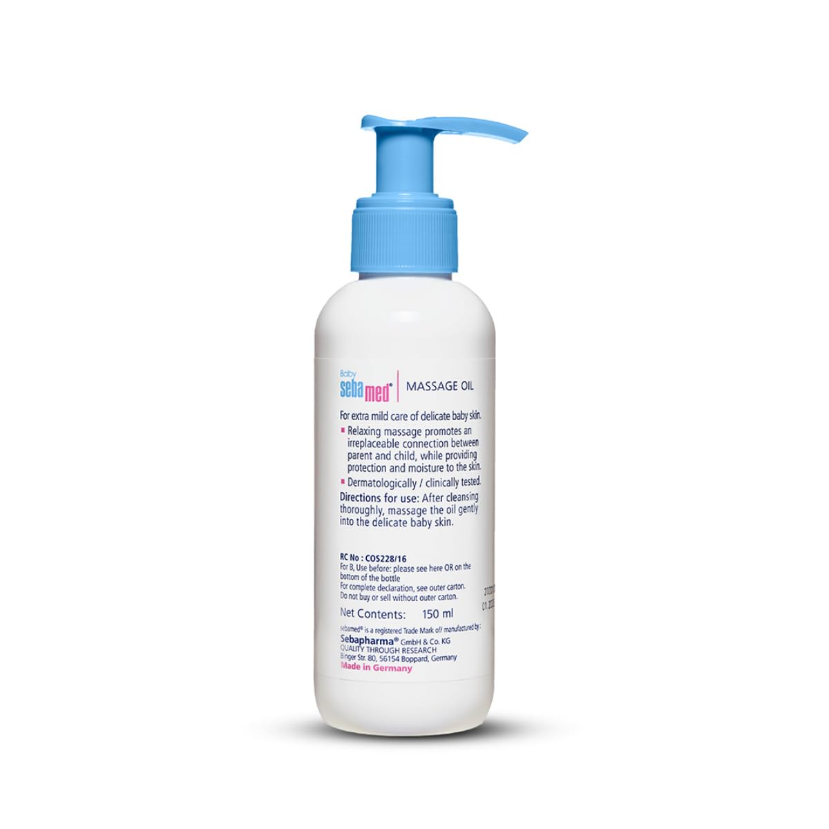 Sebamed Soothing Baby Massage Oil 150 ml