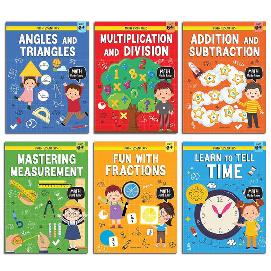 Math Made Easy Maths Essentials Paperback Book Series Combo