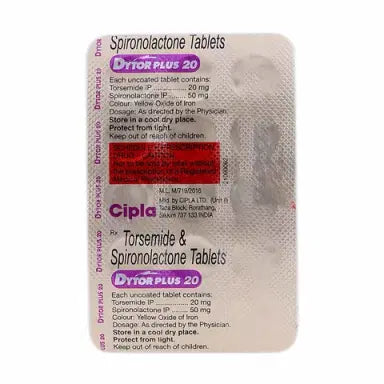 Dytor Plus 20 Tablet – 15 Tablets For Edema