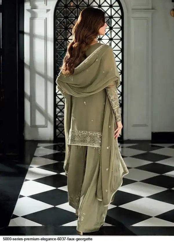 5000 SERIES PREMIUM ELEGANCE 6037 FAUX GEORGETTE