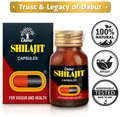 Dabur Shilajit Capsule – 100 Nos for memory and strength regain stamina general weakness