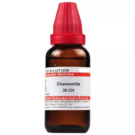 Dr Willmar Schwabe India Chamomilla Dilution