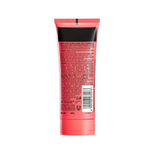 Lakme Blush & Glow Strawberry Refreshing Gel Face Wash 100 g