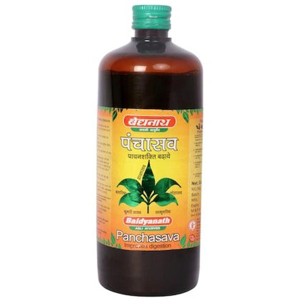 Baidyanath Panchasava (450ml) For Loss of Appetite and Indigestion, Liver Tonic