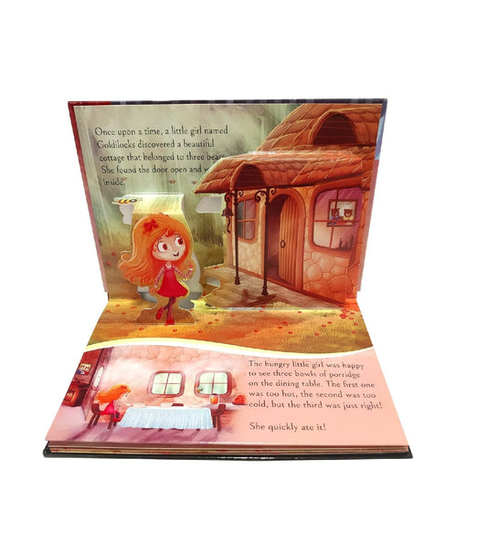 My First Pop-Up Fairy Tales - Goldilocks and The Three Bears : Pop up Books for children | Hardcover