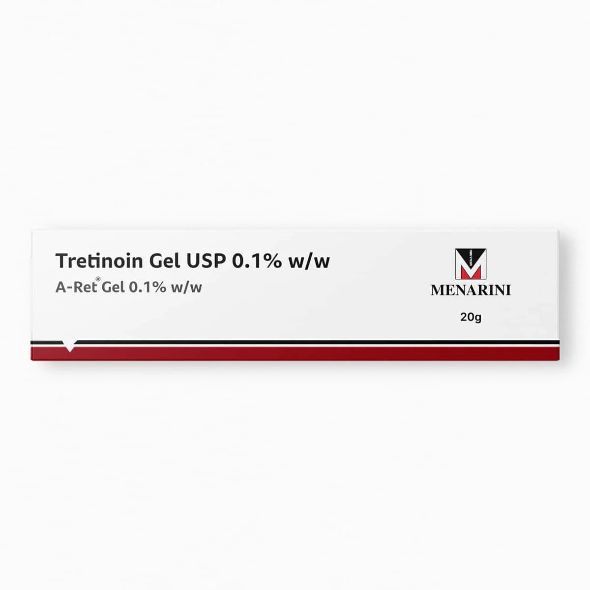 A Ret 0.1% Gel (20gm) For Acne, Wrinkles, Skin Spots, Rough Skin