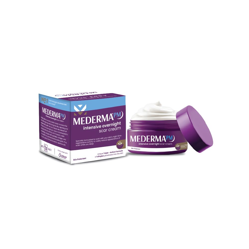 Mederma PM Intensive Overnight Scar Cream Treatment 10gm