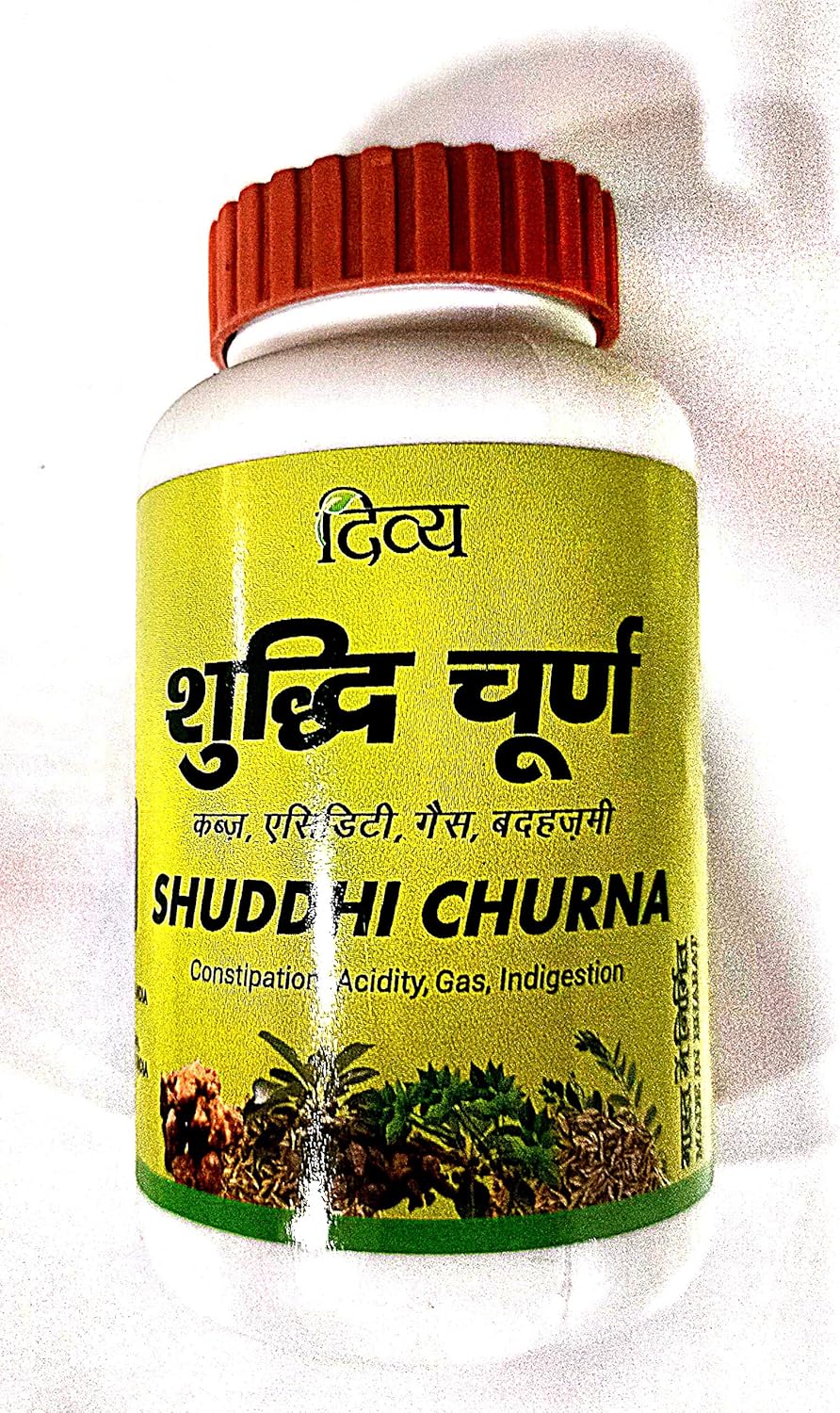Divya Shuddhi Churna 100gm for Constipation, Acidity, Gas, Inddigestion