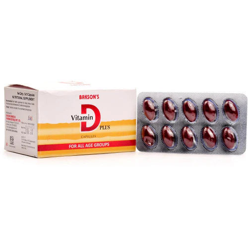 Bakson's Vitamin D Plus Tablets - 30 Tablets