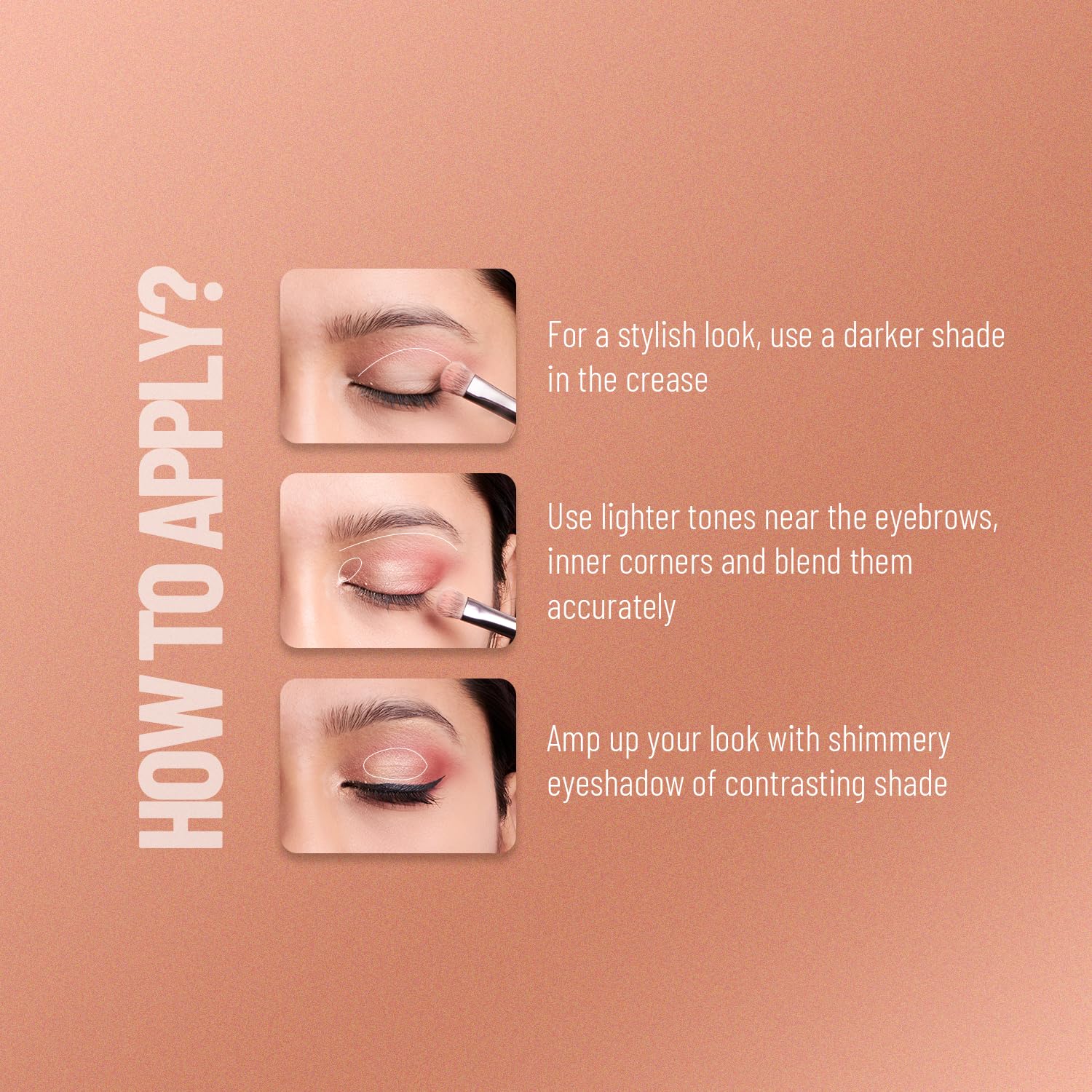 Swiss Beauty Ultimate 9 Pigmented Colors Eyeshadow Palette Long Wearing And Easily Blendable Eye Makeup Palette Matte, Shimmery And Metallic Finish - Multicolor-08, 6G