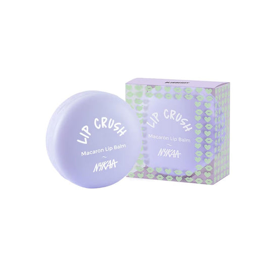 Nykaa Lip Crush Macaron Lip Balm-Blueberry, 1 Count