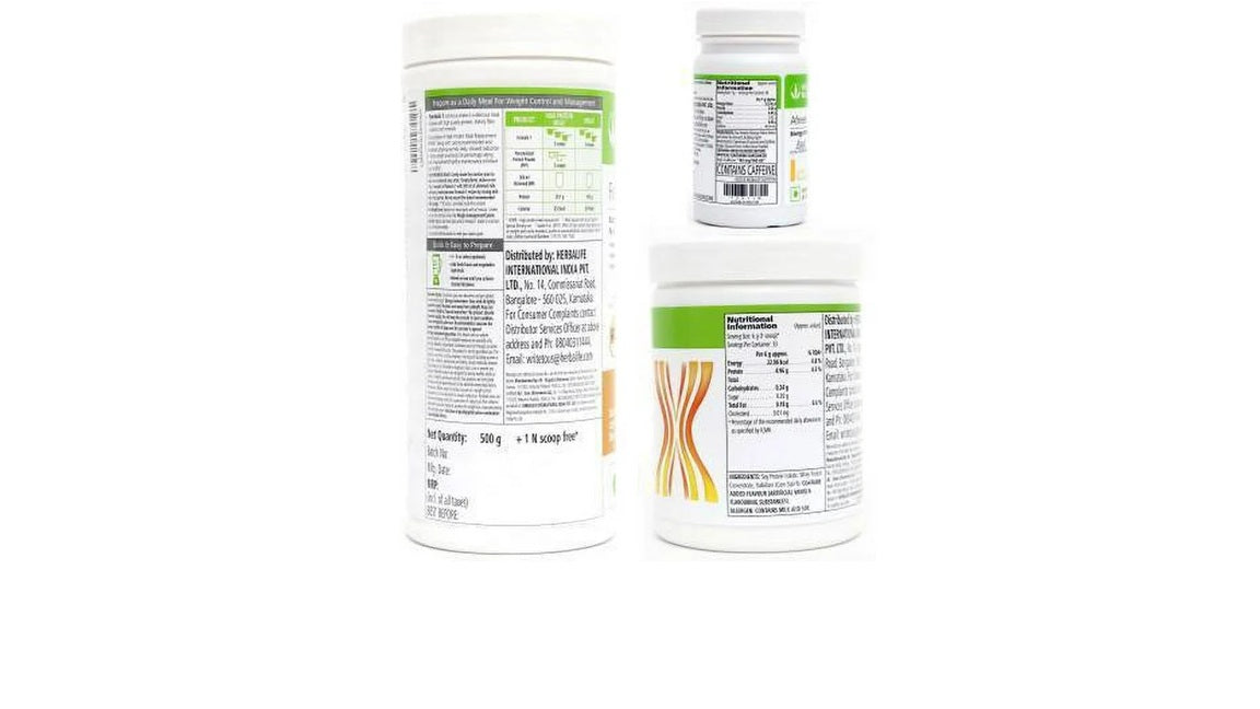 Formula1 Vanila Flavour 500g Protine Powder 200g + Lemon Afresh 50g