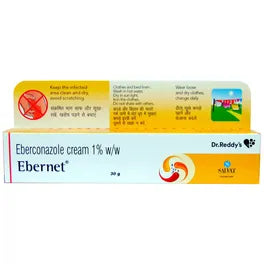 Ebernet Cream 30gm For Fungal skin infections