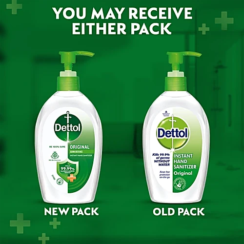 Dettol Original Instant Hand Sanitizer, 200 ml