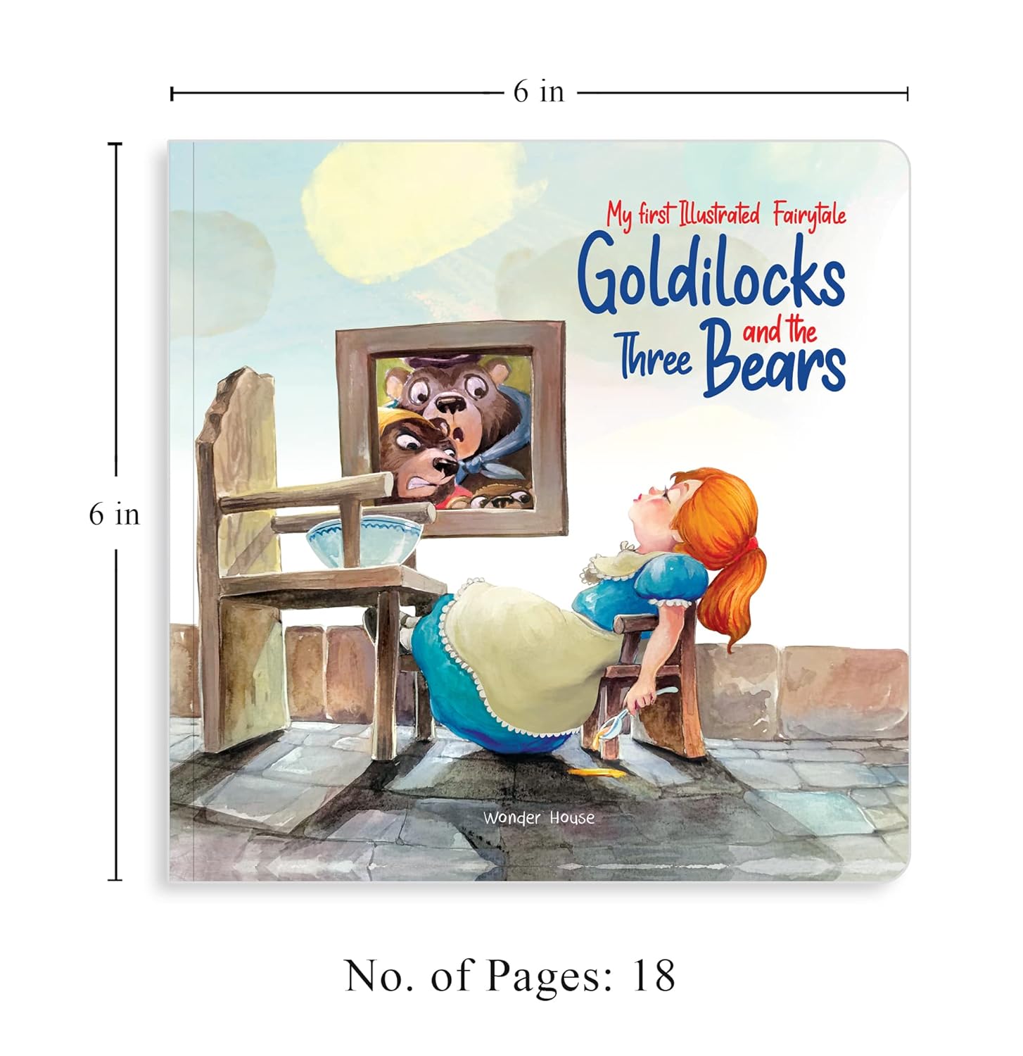 My first Illustrated Fairytale Board Book - Goldilocks and the Three Bears Board Book