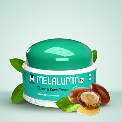 MELALUMIN EK Elbow & Knee Cream 50g | Depigmentation Skincare for Dark Elbows, Knees & Rough Skin