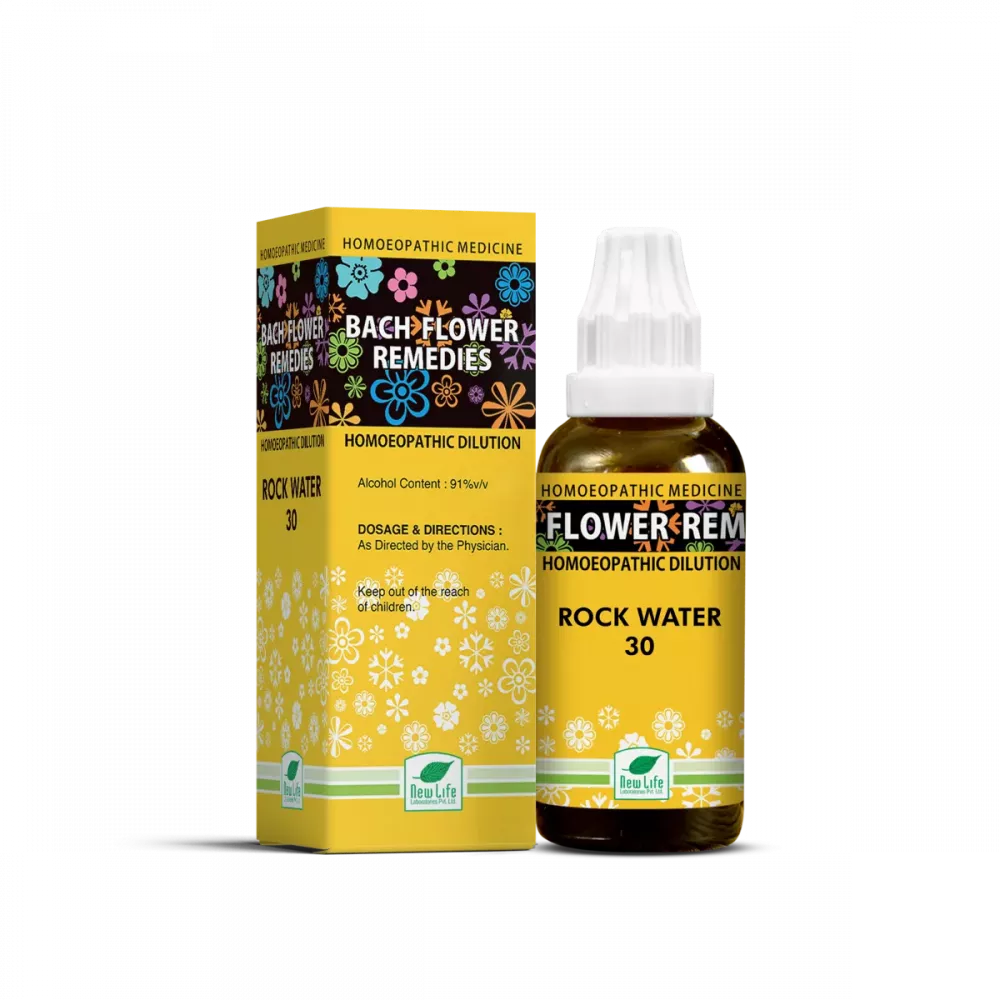 New Life Bach Flower Rock Water (30ml)