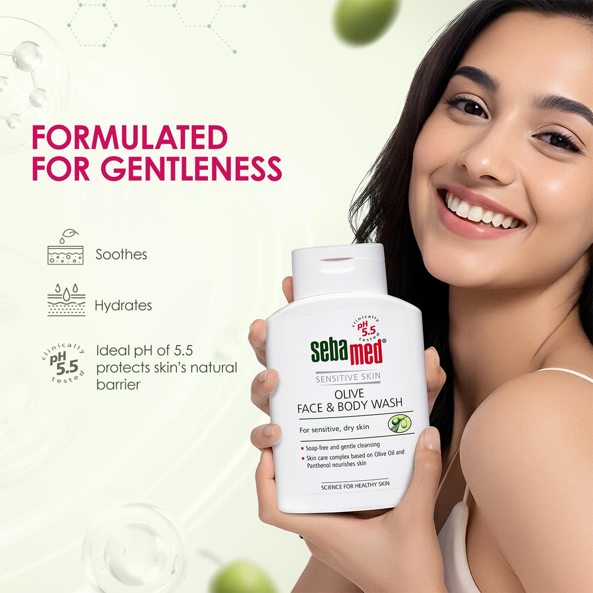 Sebamed Olive Face & Body Wash 200 ml