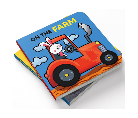 Wheels at Work: At Farms Hardcover Book