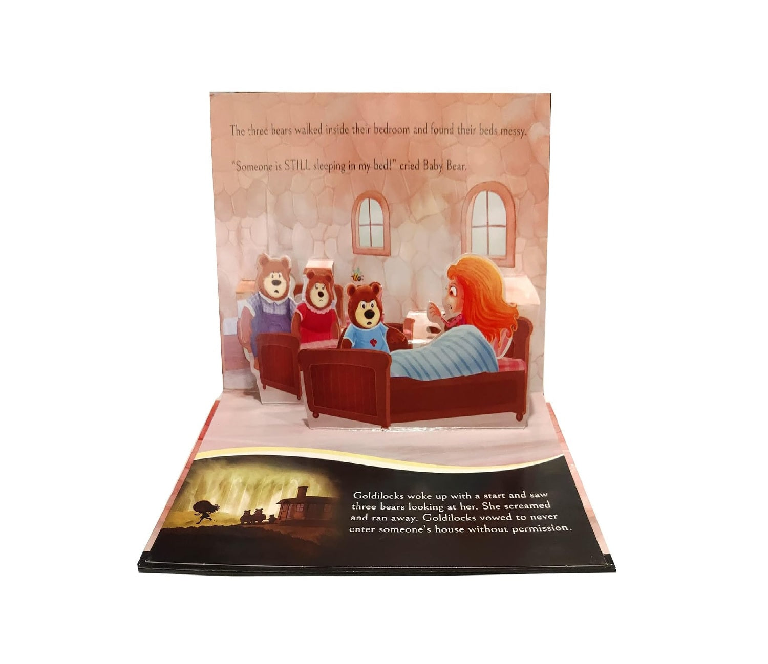My First Pop-Up Fairy Tales - Goldilocks and The Three Bears : Pop up Books for children | Hardcover