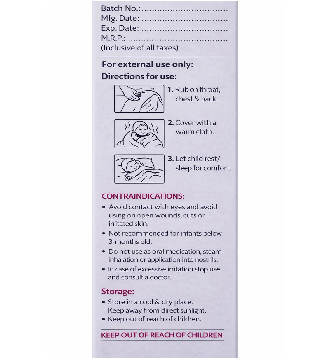 KLM Toddrub Ointment - 40 gm