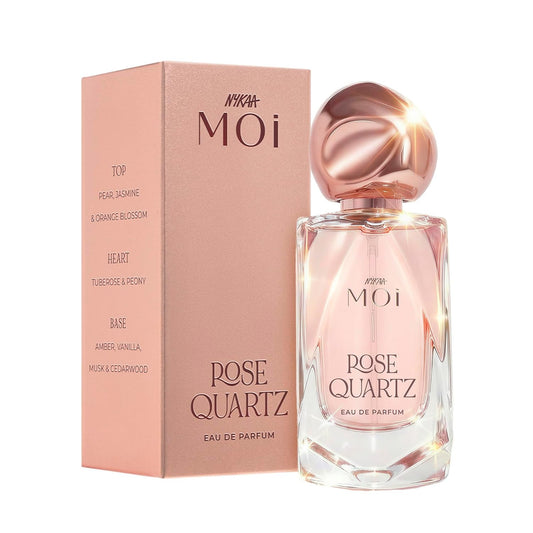 Nykaa Rose Quartz EDP 50ml | Floral Musk Scent for Women |