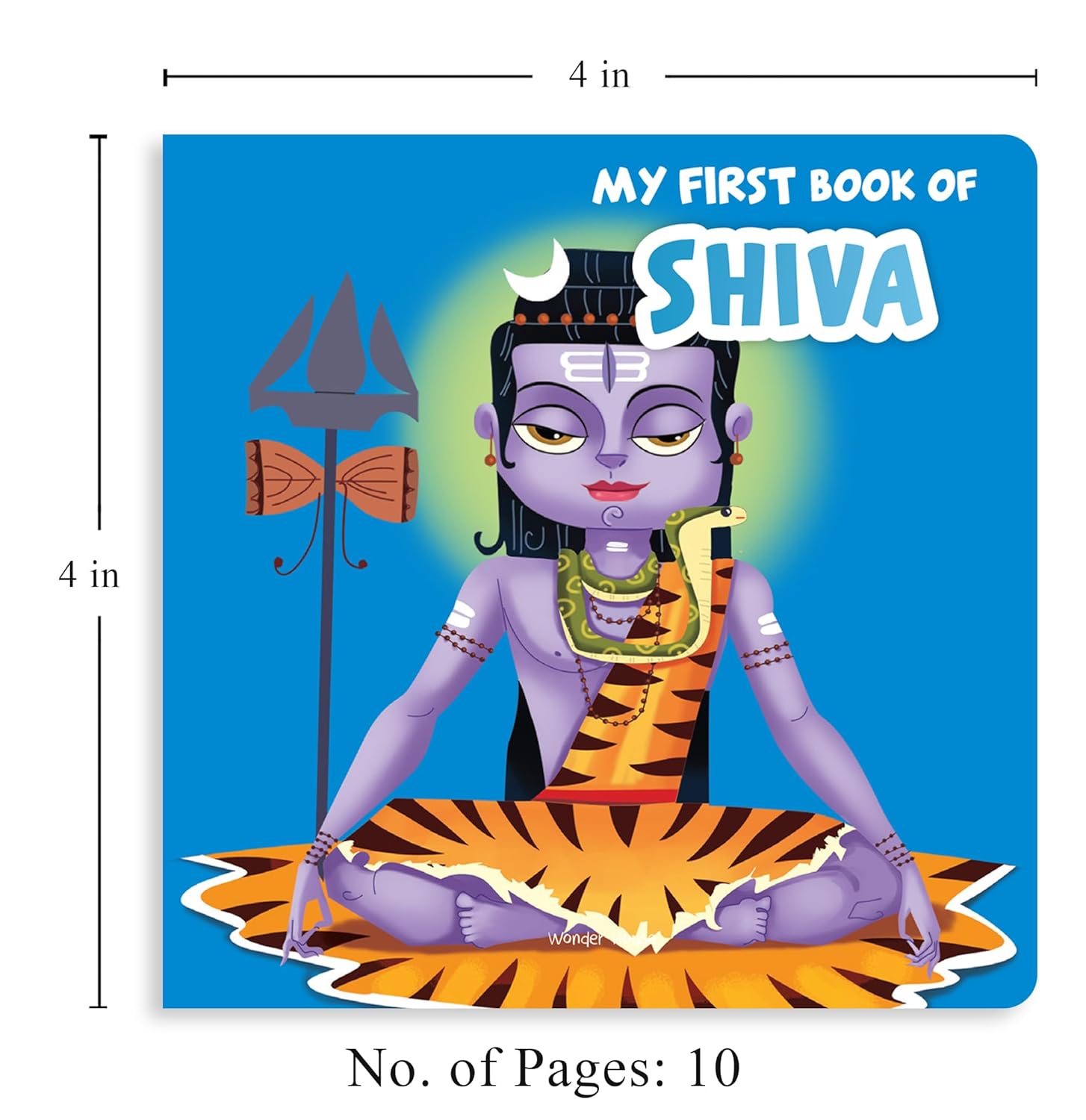 My First Book of Shiva – Illustrated Board Book for Kids