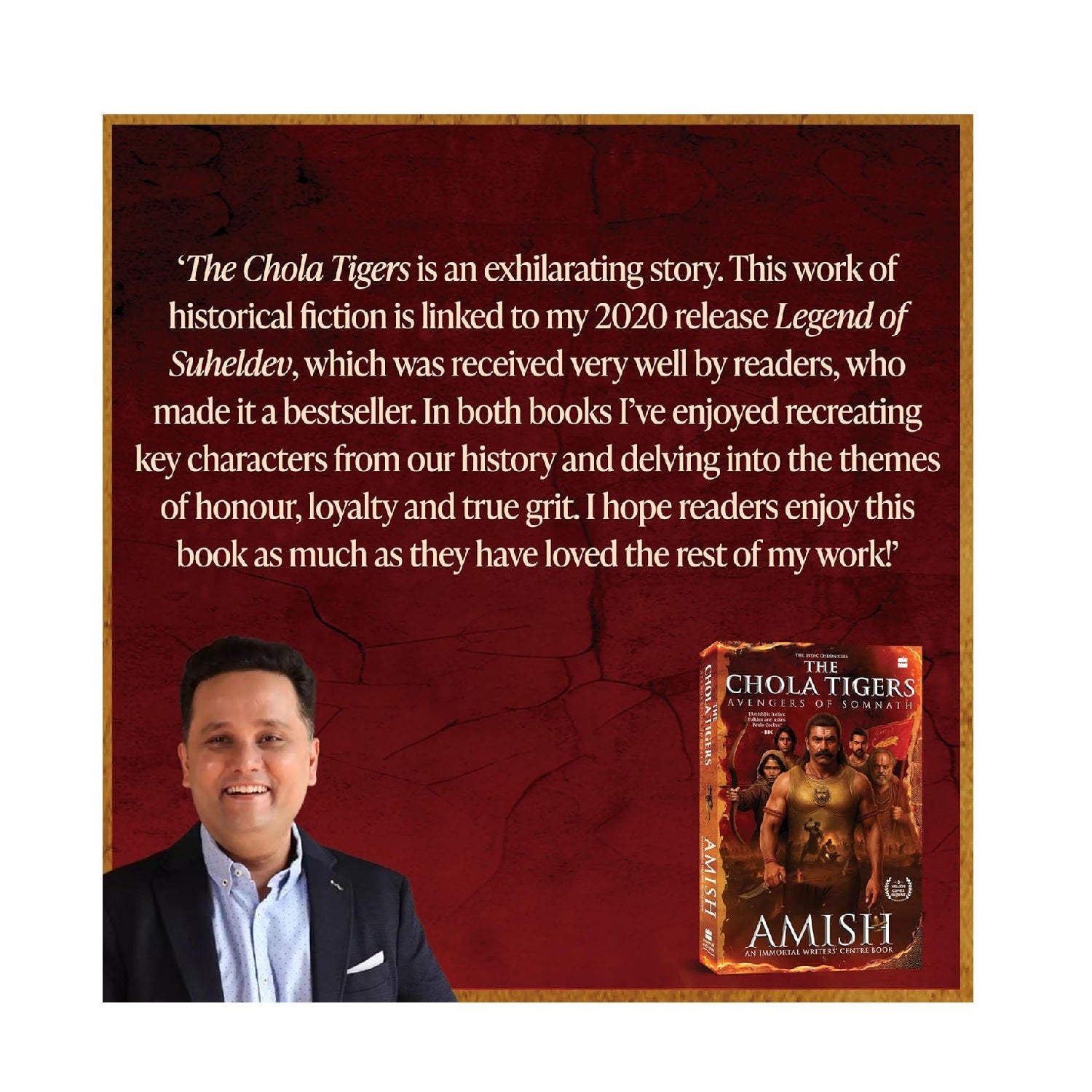The Chola Tigers: Avengers of Somnath - A Historical Fiction by Amish |  Paperback