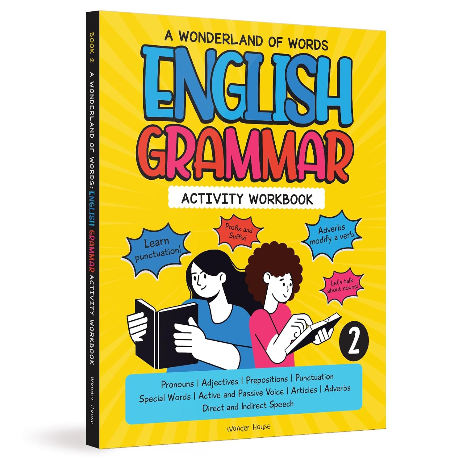 A Wonderland Of Words: English Grammar - Level 2 Activity Workbook Paperback