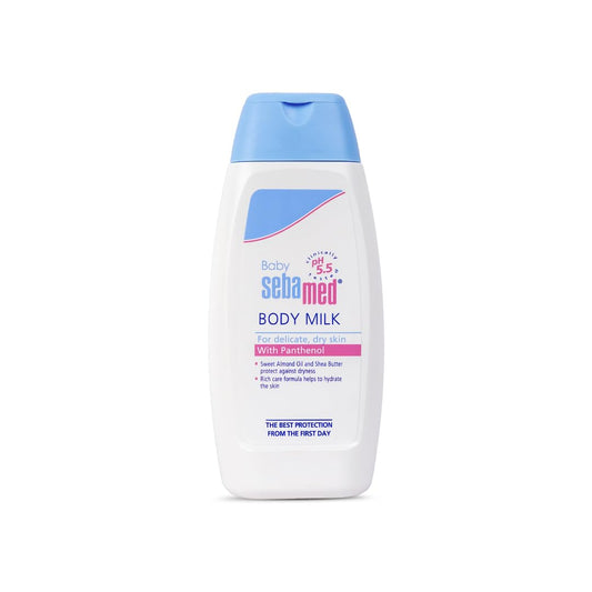 Sebamed Baby Body Milk For Dry Skin, Daily Moisturisation - 100 ml