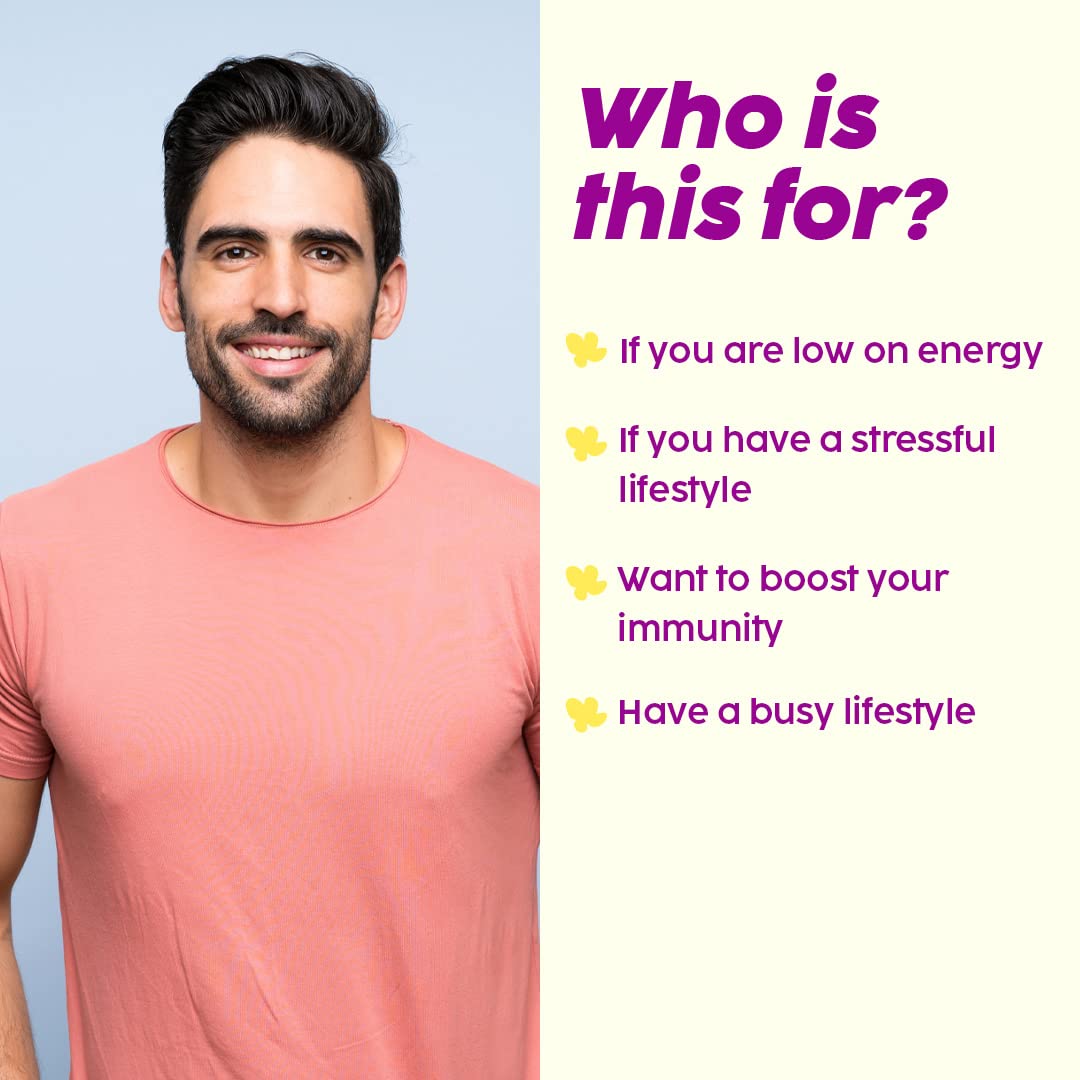 PLIX - THE PLANT FIX Ultra Vitality Effervescent for Stamina,Performance & Strength|With L-Arginine,Ashwag&ha,Safed Musli & Zinc|For Men|15 Tablets