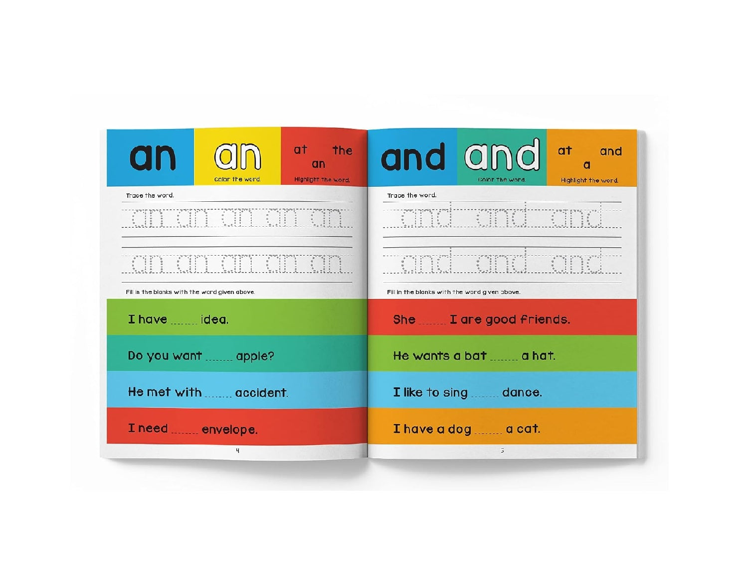 My First Sight Words and Sentences: Activity Book for Children | Paperback – Picture Book