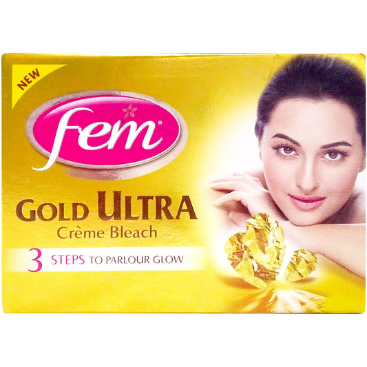 Fem Cream Bleach - Gold Ultra, 30g Carton