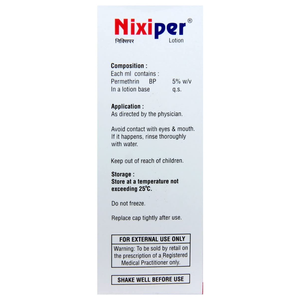 Nixiper Lotion 100 ml
