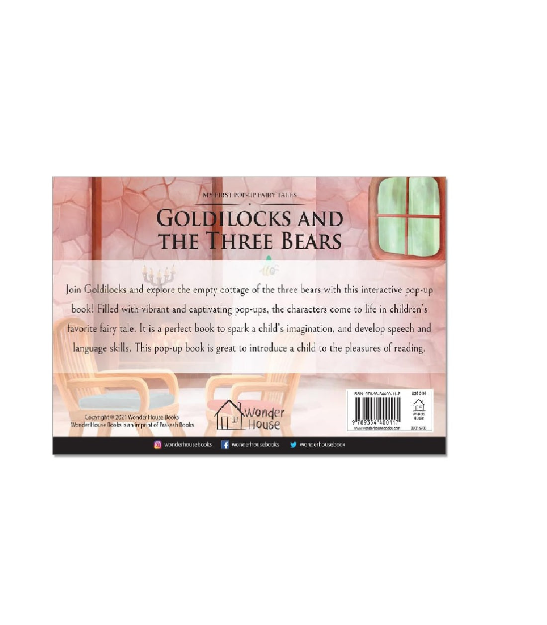 My First Pop-Up Fairy Tales - Goldilocks and The Three Bears : Pop up Books for children | Hardcover