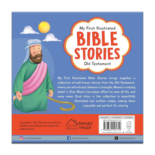 My First Illustrated Bible Stories: Old Testament Hardcover  Book