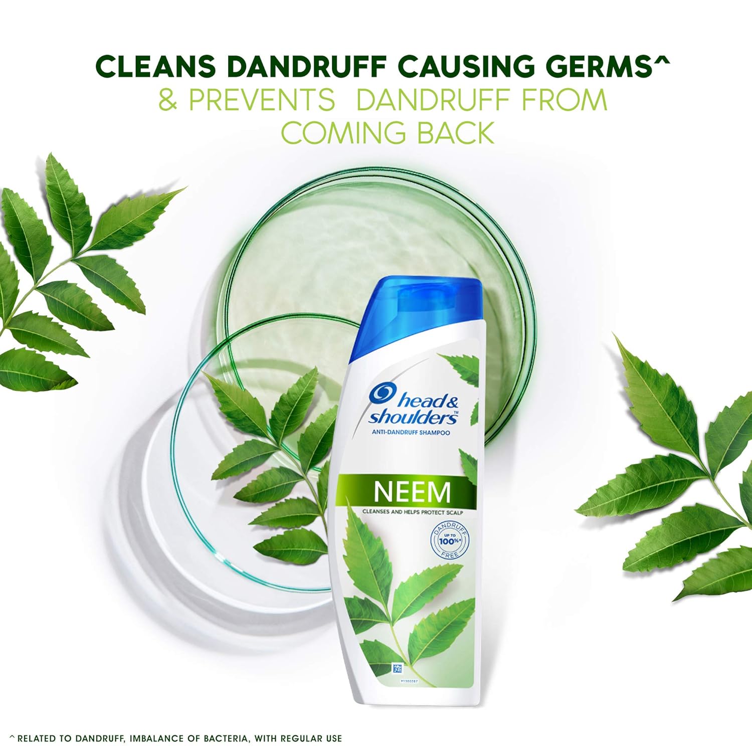 Head & Shoulders Neem, Anti Dandruff Shampoo, 340 ml
